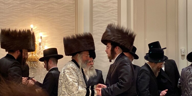חתונת נכדו של האדמו"ר מניקלבורג שליט"א