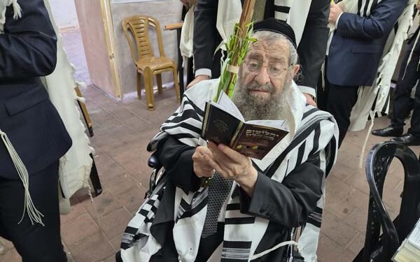 הגר"מ בן שמעון בחבטת ערבה