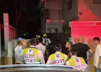 דיווח ראשוני על פיצוץ בלוני גז ושריפה של מספר דירות ברמת גן