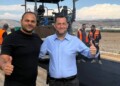 היסטוריה! החלה סלילת הכביש החדש בין חומש לשא-נור