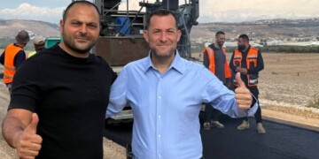 היסטוריה! החלה סלילת הכביש החדש בין חומש לשא-נור