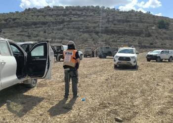 בן 20 נפצע בינוני בשומרון כתוצאה מיידוי אבנים