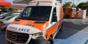 אשדוד: רוכב קורקינט חשמלי נפצע בינוני בתאונה