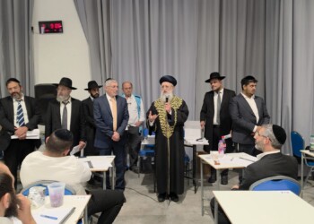 ערב האזכרה למרן הראשל"צ בירך את אלפי הנבחנים