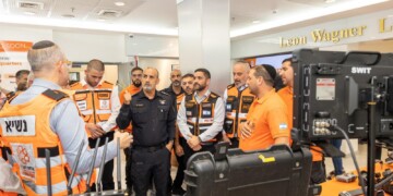 המפכ"ל ובכירים במשטרה בביקור במטה הארצי של איחוד הצלה