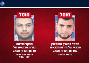 שני מחבלי חמאס חוסלו בעזה