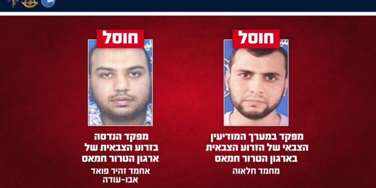 שני מחבלי חמאס חוסלו בעזה
