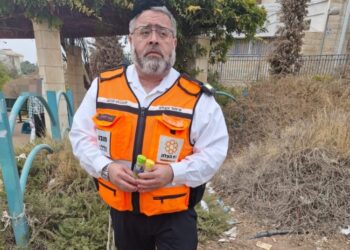 אלעד: חובש איחוד הצלה הציל חיי פעוטה