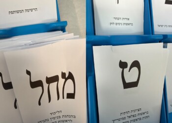 דיווחים רבים על פסילת קולות ימין באמצעות קרע קטן