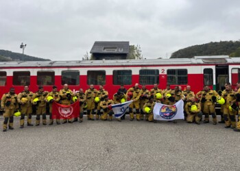 לוחמי אש ומפקדים יצאו למשלחת אימונים ייחודית בשווייץ